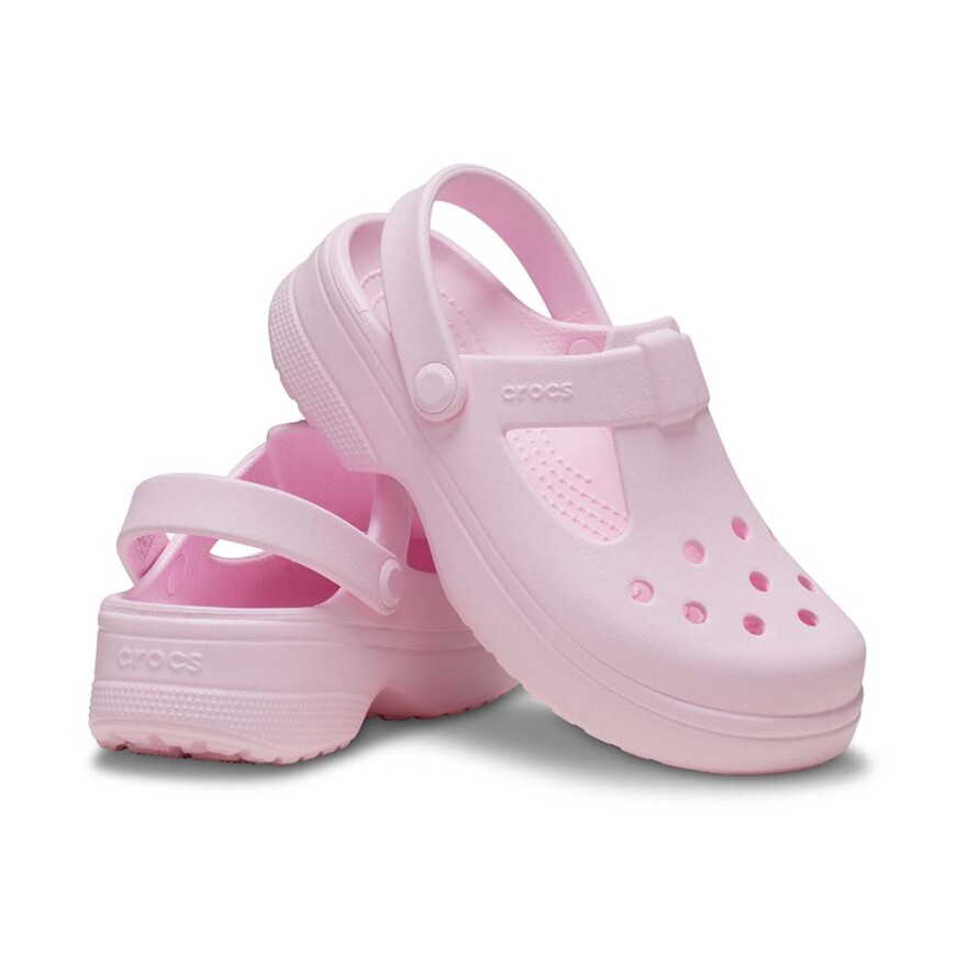 Classic Mary Jane Clog T Pink Milk