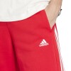 Short Adidas Essentials 3 Rayas Rojo