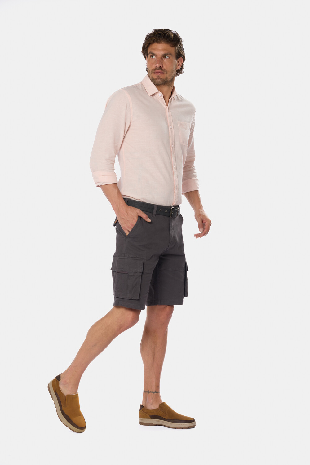 BERMUDA CARGO Gris