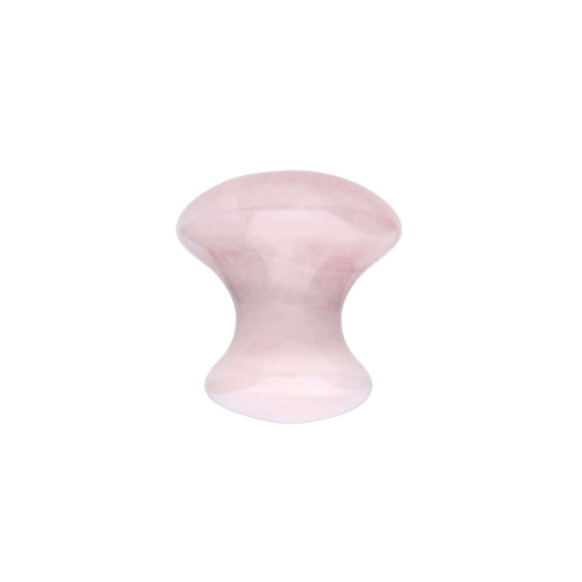 Mushroom Gua Sha - Hongo Masajeador De Cuarzo Rosa (Gimnasia Facial) 