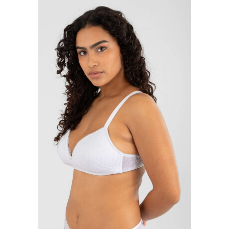 Soutien triangulo preformado zinnia Blanco