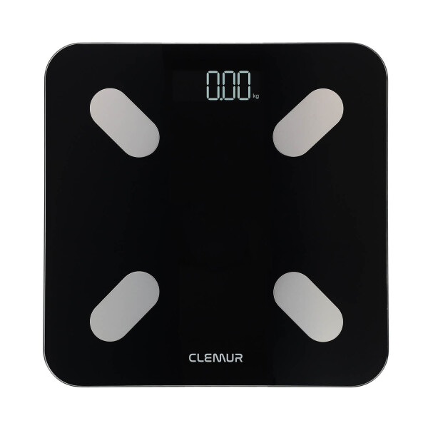 Balanza De Baño Inteligente App Bascula Monitor Medicion Conexion Digital 180 Kg Imback Color Negro Balanza De Baño Inteligente App Bascula Monitor Medicion Conexion Digital 180 Kg Imback Color Negro