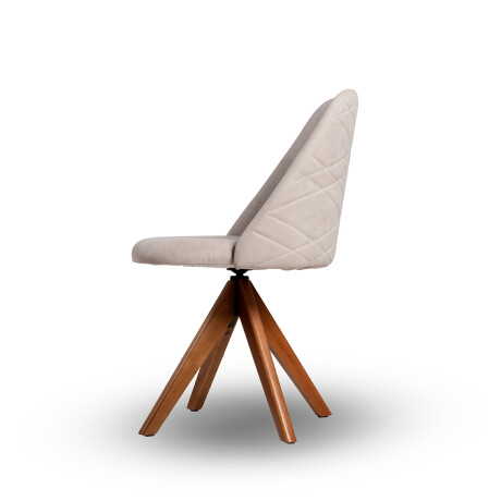 Silla Giratoria Karol 141- Tela Microfibra 221 (Greige)