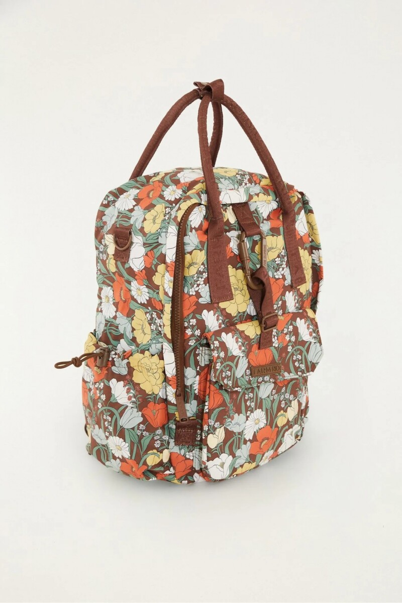 MOCHILA FLORAL Estampado