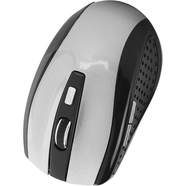 Mouse Inalambrico Goldtech Dpi Usb Ergonomico Portatil Variante Color Gris
