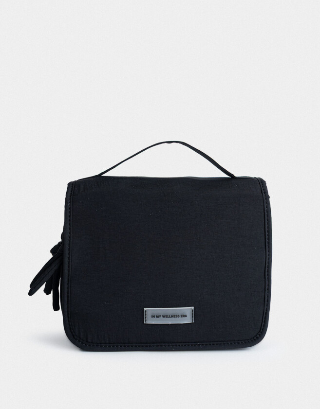 Porta Cosméticos Portacosméticos "in My Wellnes Era" - Negro