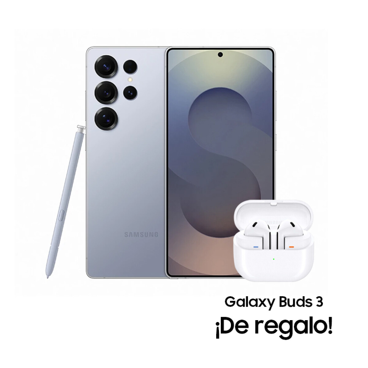 Samsung Galaxy S25 Ultra 5G 512 GB + Galaxy Buds3 - Titanium Silver Blue 