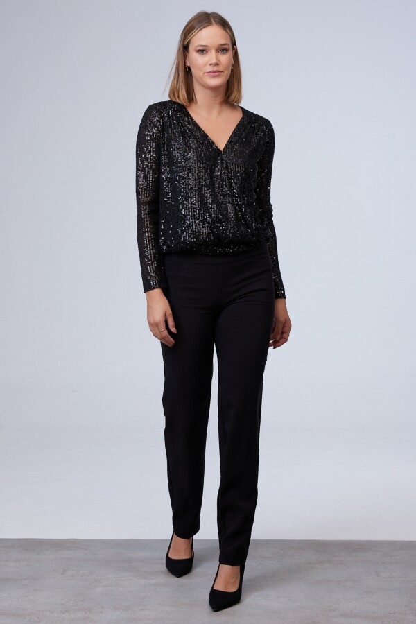 Pantalon Slim Modelador NEGRO