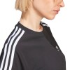 Remera 3 bandas de Mujer Negro