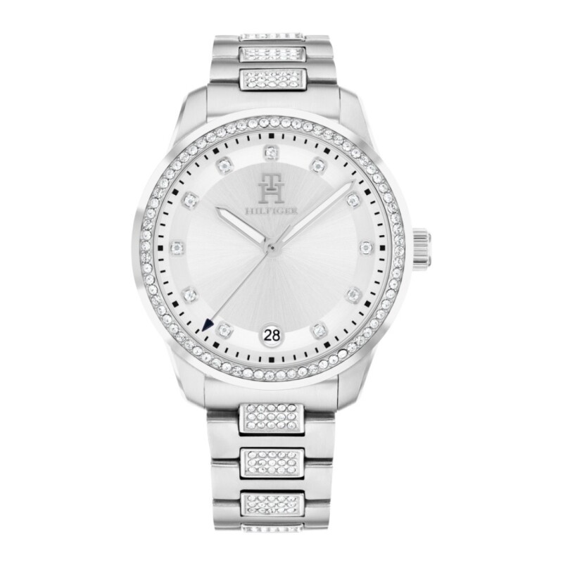 Reloj Tommy Hilfiger 1782757 para mujer con correa de acero Plateado