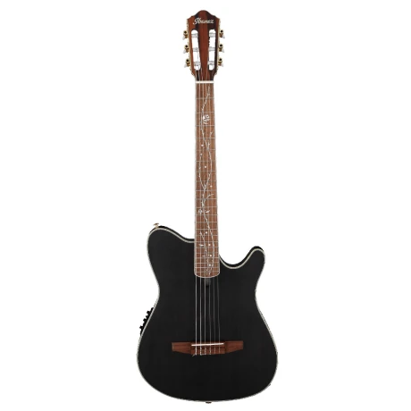 Guitarra Electro Acústica Ibanez Tod10n Tim Henson Transparent Black Flat Guitarra Electro Acústica Ibanez Tod10n Tim Henson Transparent Black Flat
