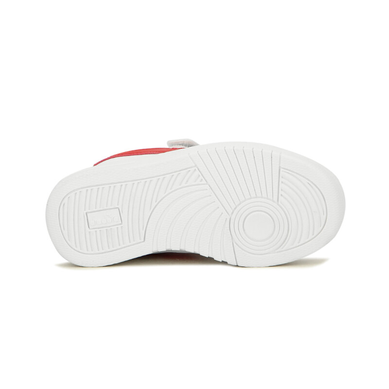 Diadora Champion Lifestyle Spitfire Con Velcro Niño - Blanco/Rojo Blanco-Rojo
