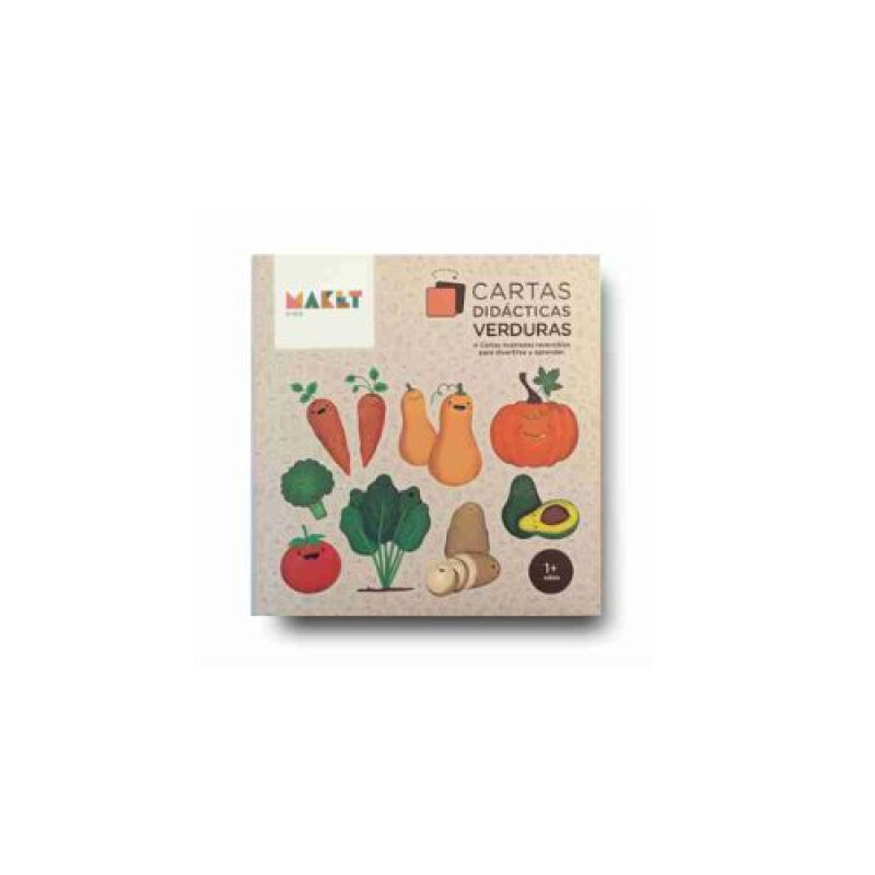 Cartas didácticas Verduras