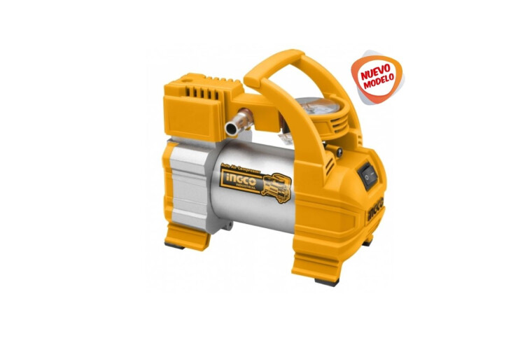 MINI COMPRESOR AUTO (MOD NUEVO) 12 VOLT INGCO 140PSI (10BAR) INFLADOR MINI COMPRESOR AUTO (MOD NUEVO) 12 VOLT INGCO 140PSI (10BAR) INFLADOR