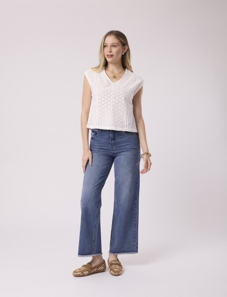 Blusa broderie Blusa broderie