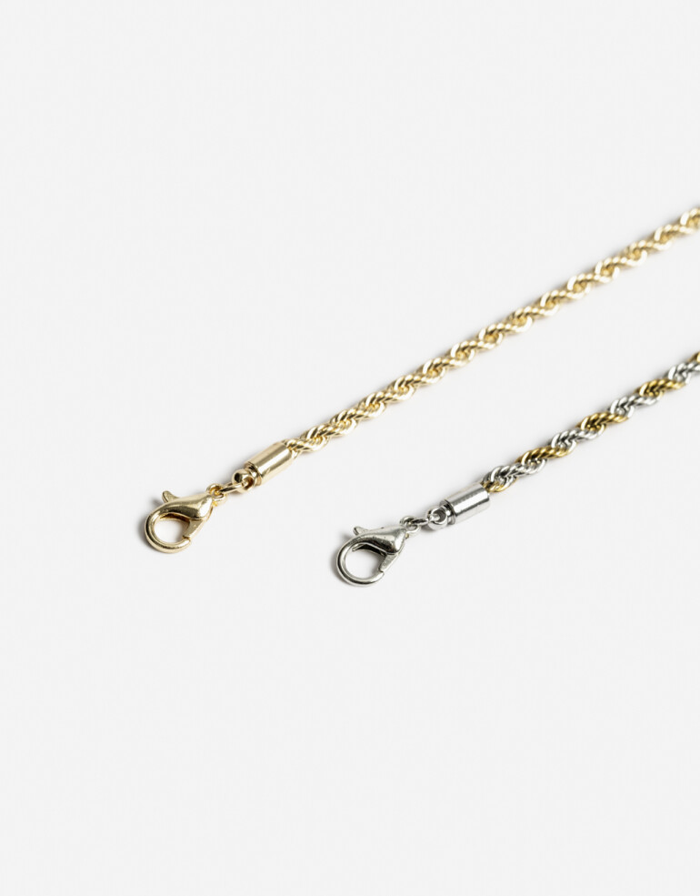 Pulseras Flexibles Sets Metal Set De Pulseras Flexibles Biplating - Dorado