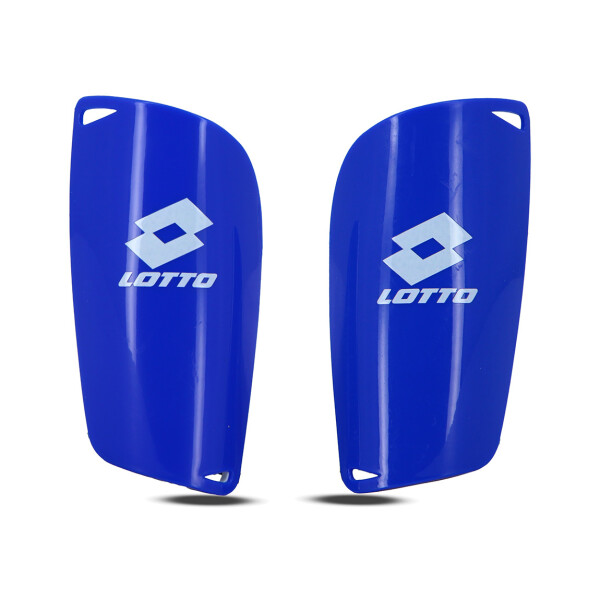 Lotto PRATO III Canillera Con Media de Futbol - Royal/Blanco Royal-Blanco