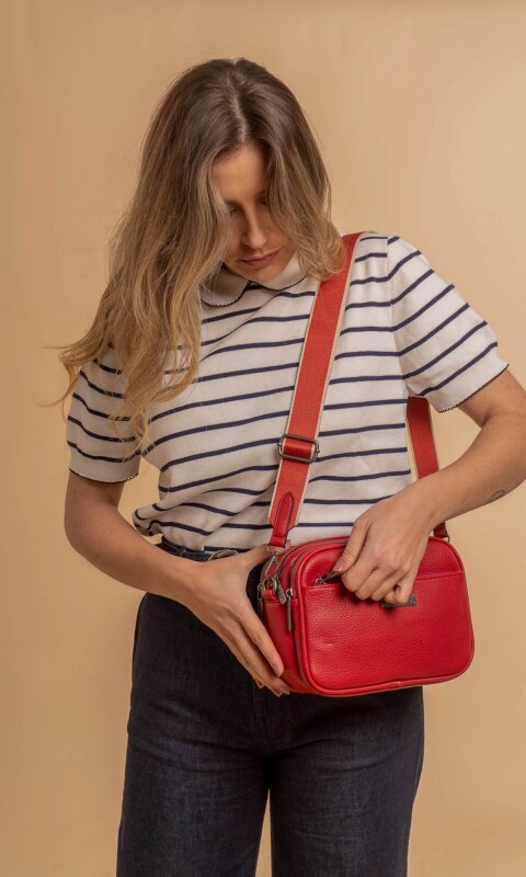 BANDOLERA FRESIA ROJO
