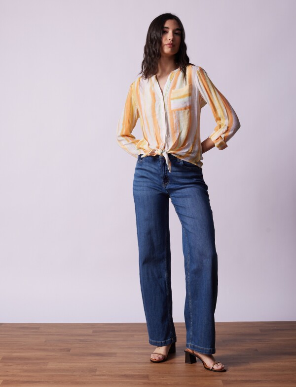 Blusa Spring MULTI/ANARANJADO