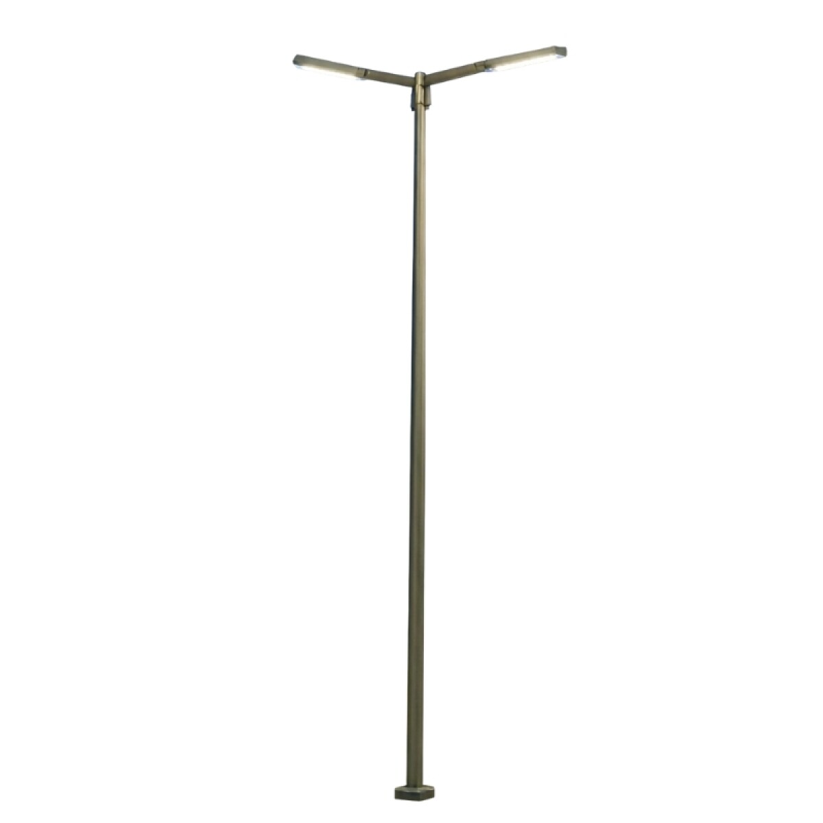 Columna 6mt Con Dos Brazos Gris 