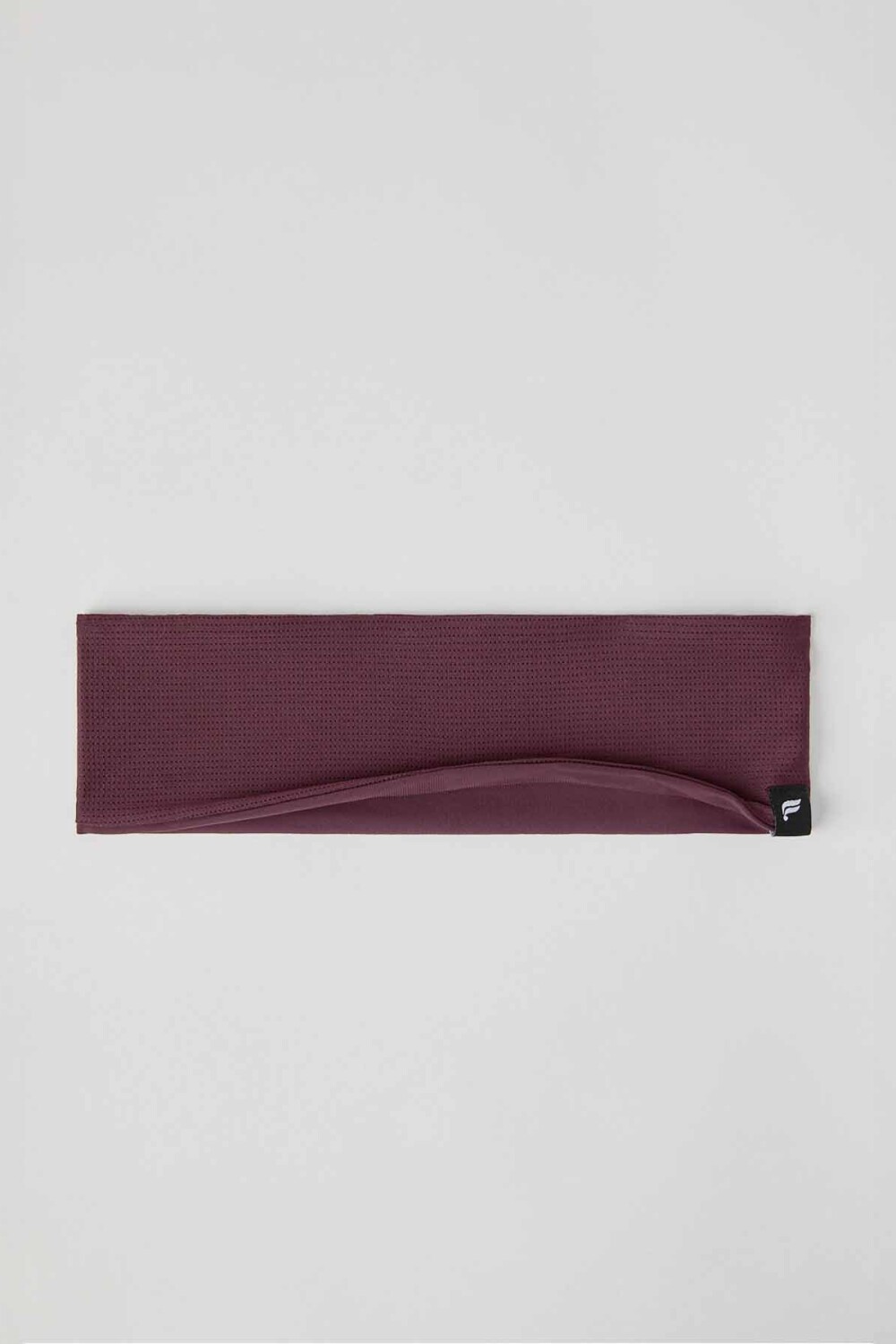 Vincha Elástica The Live-In Headband Mujer Oxblood
