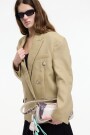 Blazer con botones Beige