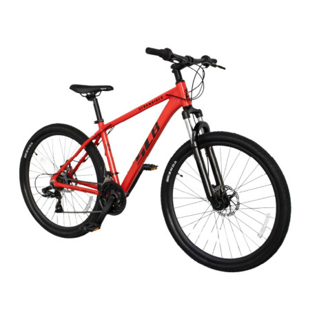 Bicicleta SLB Stormrider rodado 27.5 Rojo y Negro Talle M