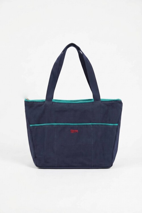 Bolso washed azul