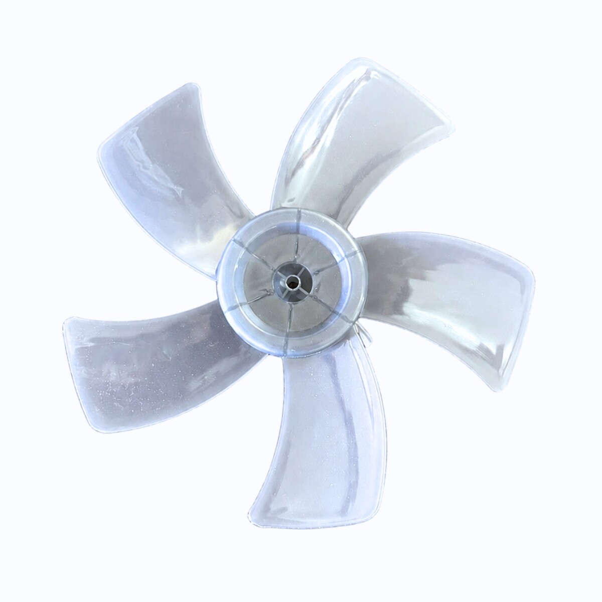 Paleta De Plástico Para Ventilador 28 Cm - Blanco Translucido 