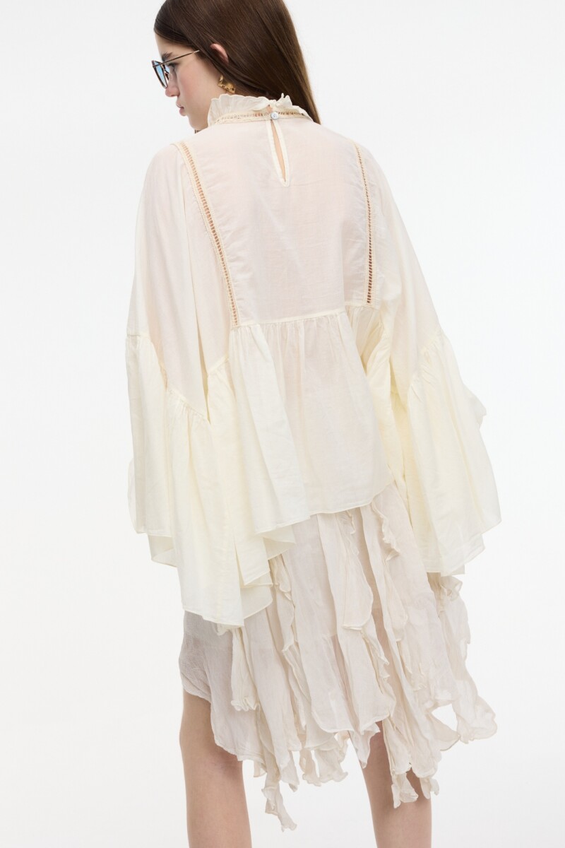 BLUSA Manteca