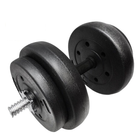 Set 2 Mancuernas Macizas + Barra 1.8m + 60 Kg Pesas 2x10kg-4xkg-8x2.5kg
