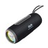 Parlante Bluetooth Portátil Miccell SP40 Recargable Luz RGB Variante Color Negro