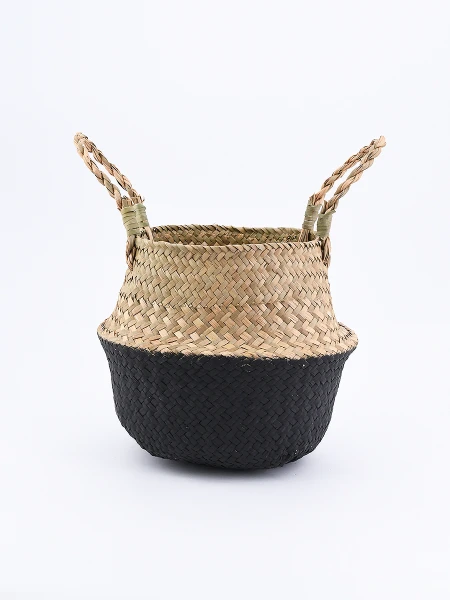 CESTA BALAM NEGRO 23 CM NEGRO