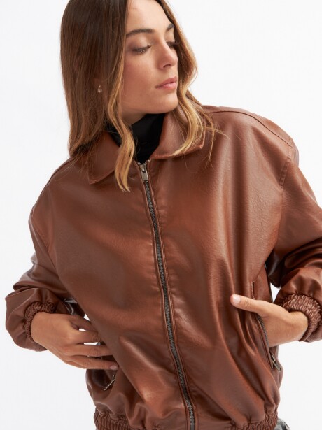 CAMPERA PATY MARRÓN