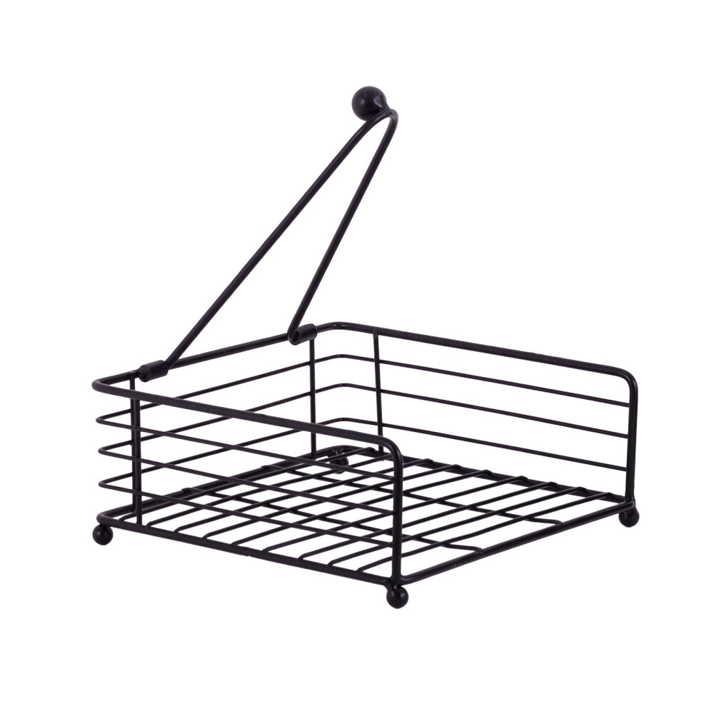 SERVILLETERO SMALL METAL NEGRO 3981