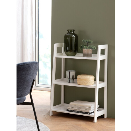 Estantería HERNING 3 estantes blanco Blanco