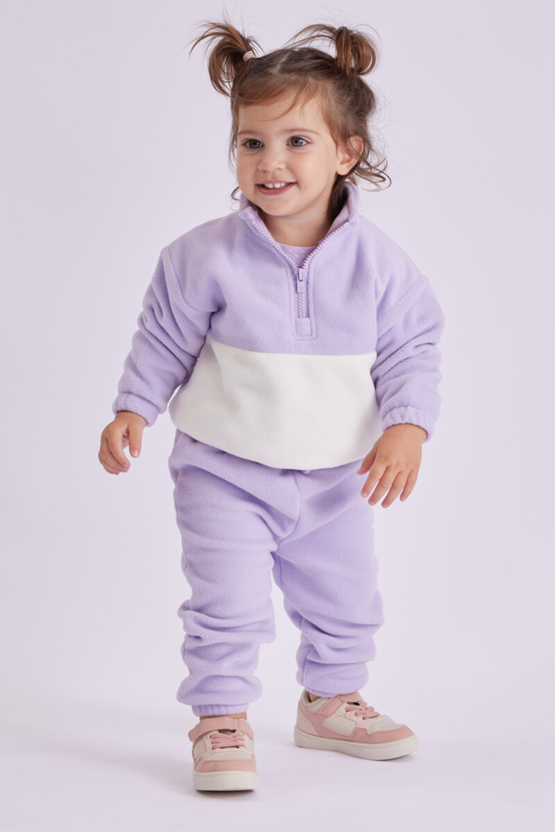 Pantalón polar - Lila 