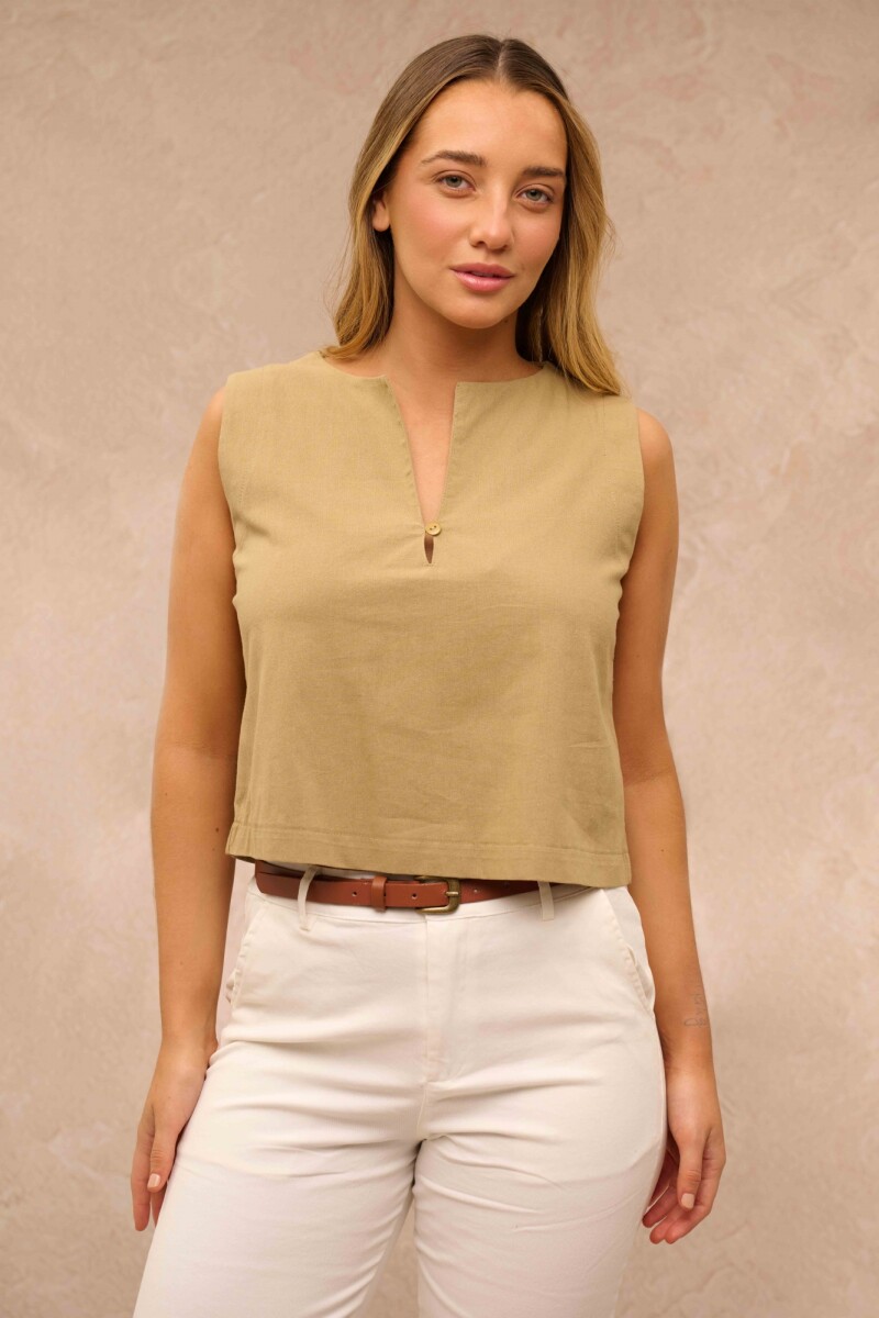 BLUSA LIORA VERDE OLIVA BLUSA LIORA VERDE OLIVA