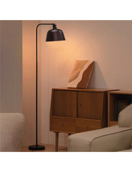 LAMPARA DE PIE 47x25x148CM METAL NEGRO LAMPARA DE PIE 47x25x148CM METAL NEGRO