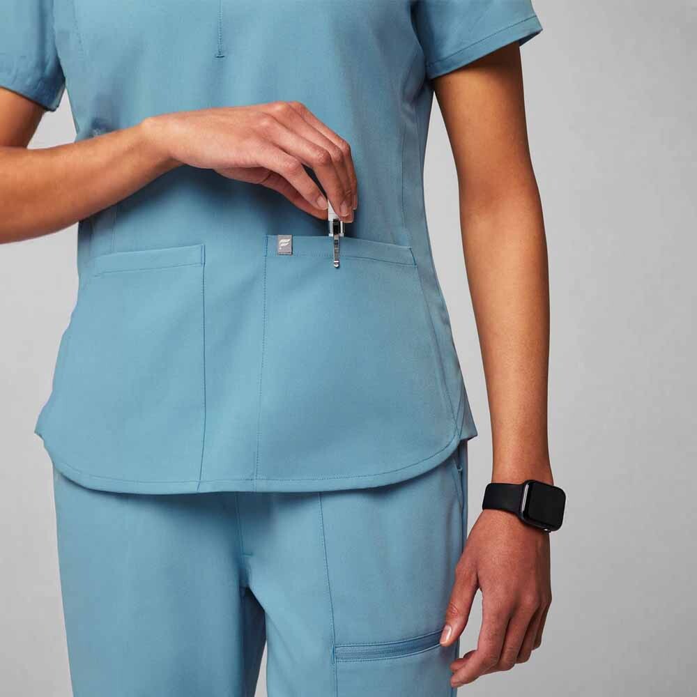 Top Method Scrub Top Mujer Wave