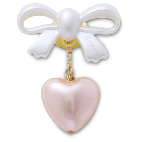 Jibbitz Bow and Heart Dangle Multicolor