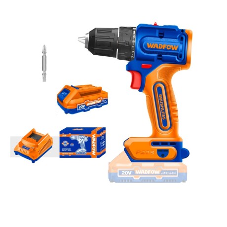 Atornillador Wadfow Wcdp5521 20V Con 1 Batería Ub 001
