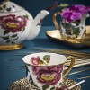 PORTMEIRION CREATURES OF CURIOSITY TAZA CAFE C/PLATO SET X2 BLANCO PORTMEIRION CREATURES OF CURIOSITY TAZA CAFE C/PLATO SET X2 BLANCO