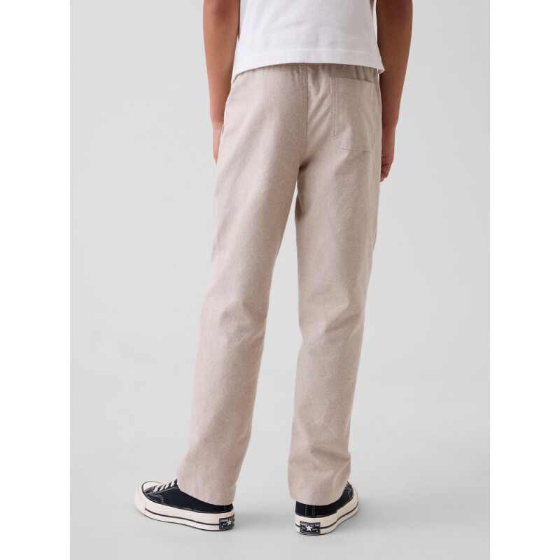 PO LINEN PANTS ICONIC KHAKI