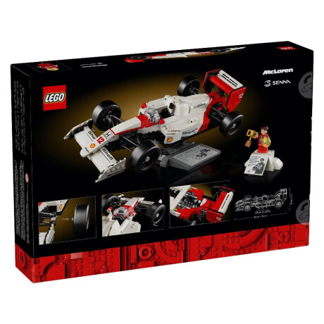 Lego McLaren F1 MP4/4 Ayrton Senna 1988 GP - 693 piezas Lego McLaren F1 MP4/4 Ayrton Senna 1988 GP - 693 piezas