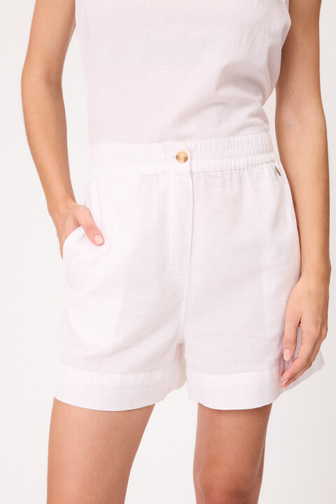 SHORT ELISARA POLANCO Blanco