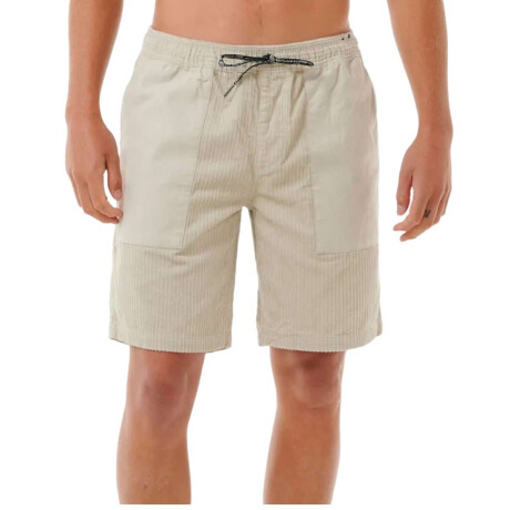 Bermuda Rip Curl Fade Out Cord Volley Beige