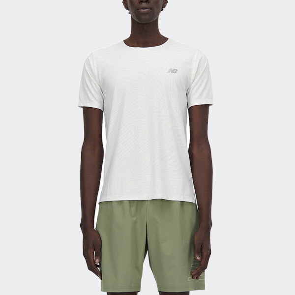 Remera New Balance Athletics Blanco