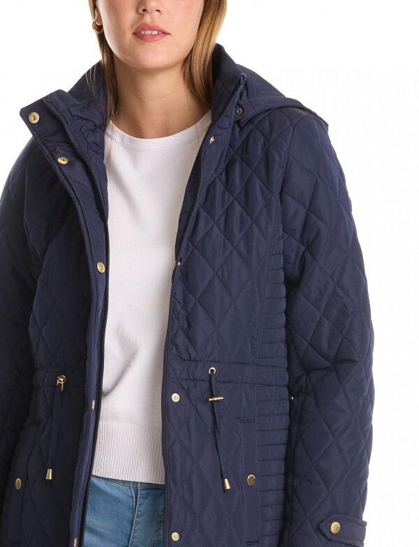 Campera Capitoneada AZUL