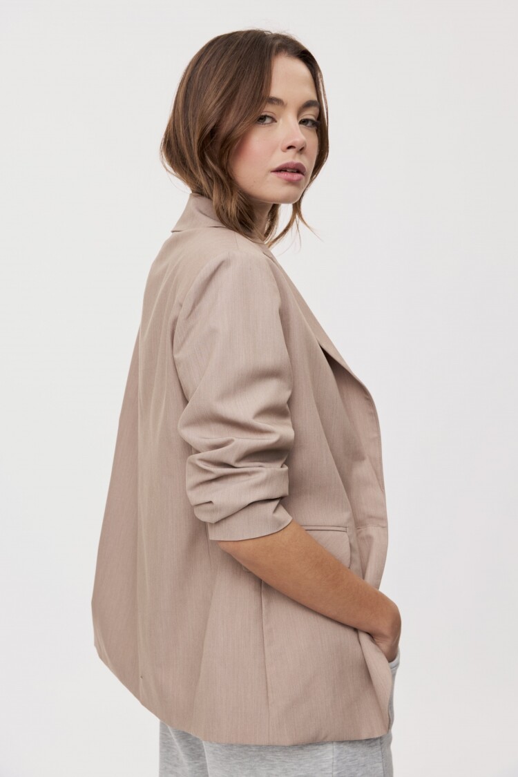 BLAZER ROSALIA Beige Oscuro